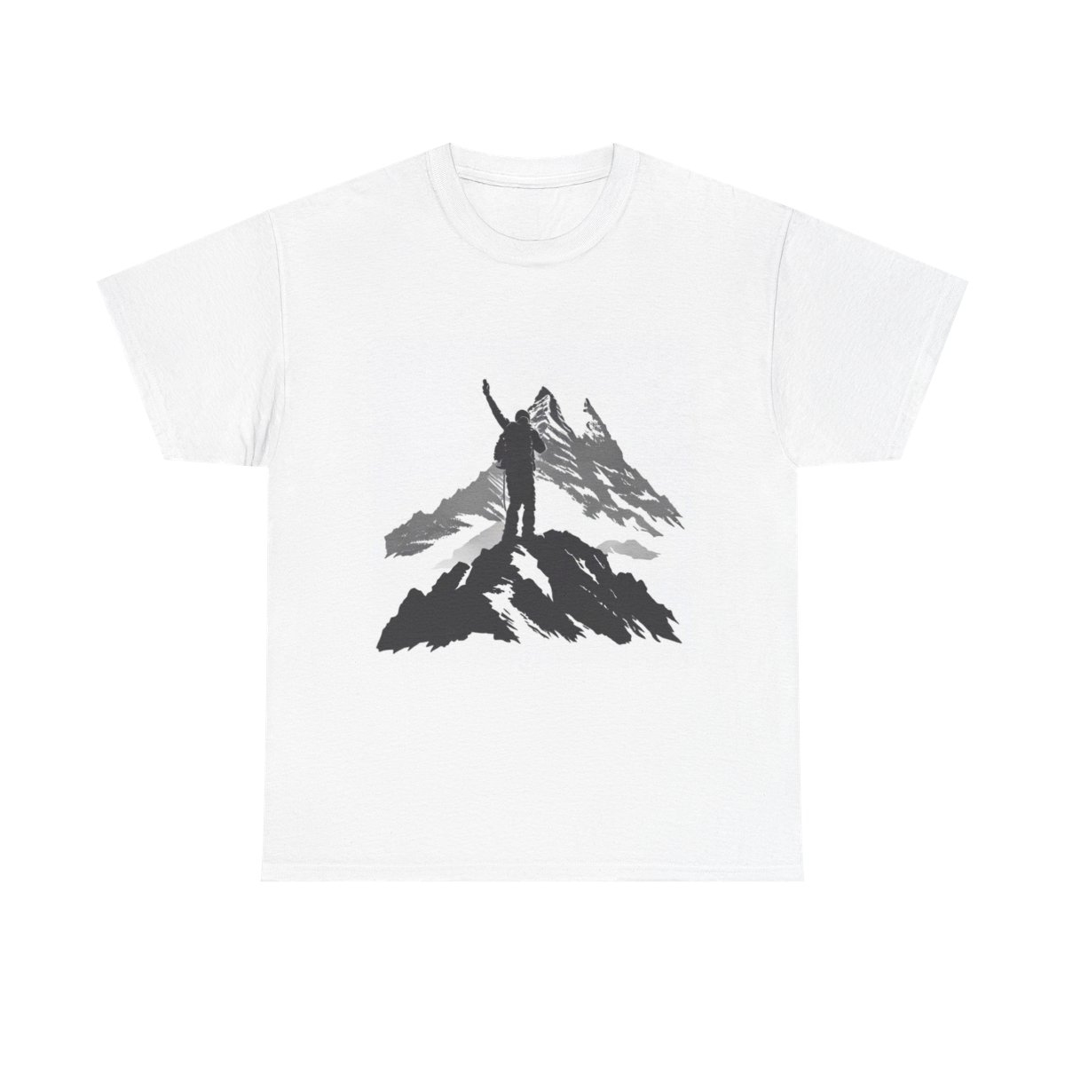 Alpine Trail – Summit Selfie Silhouette