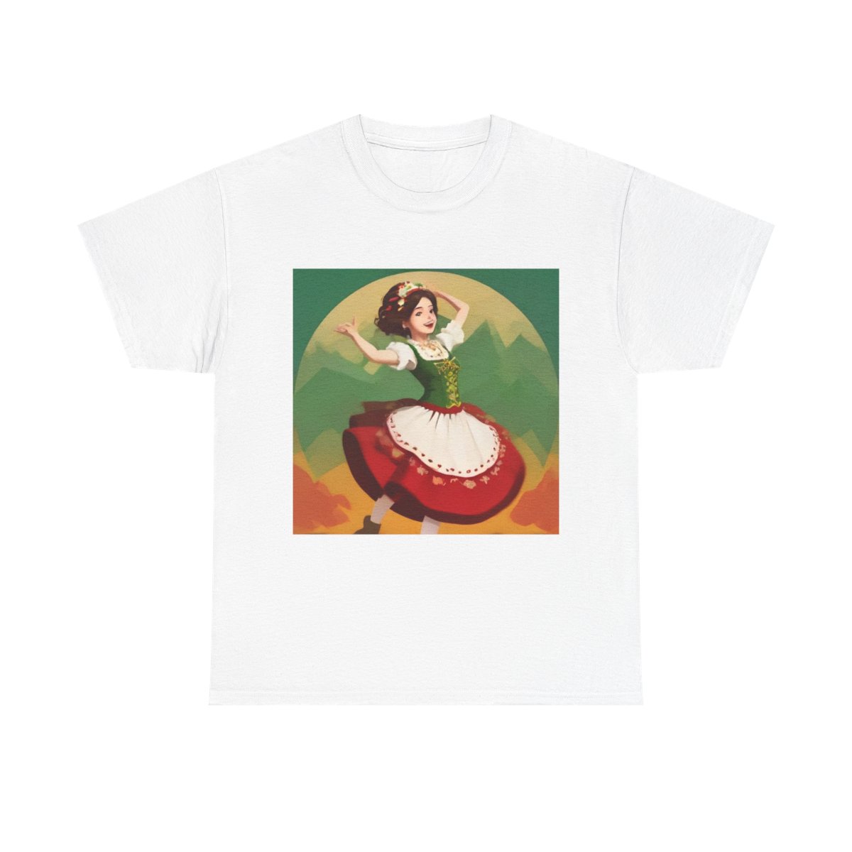 Alpine Dirndl Dancer Tee