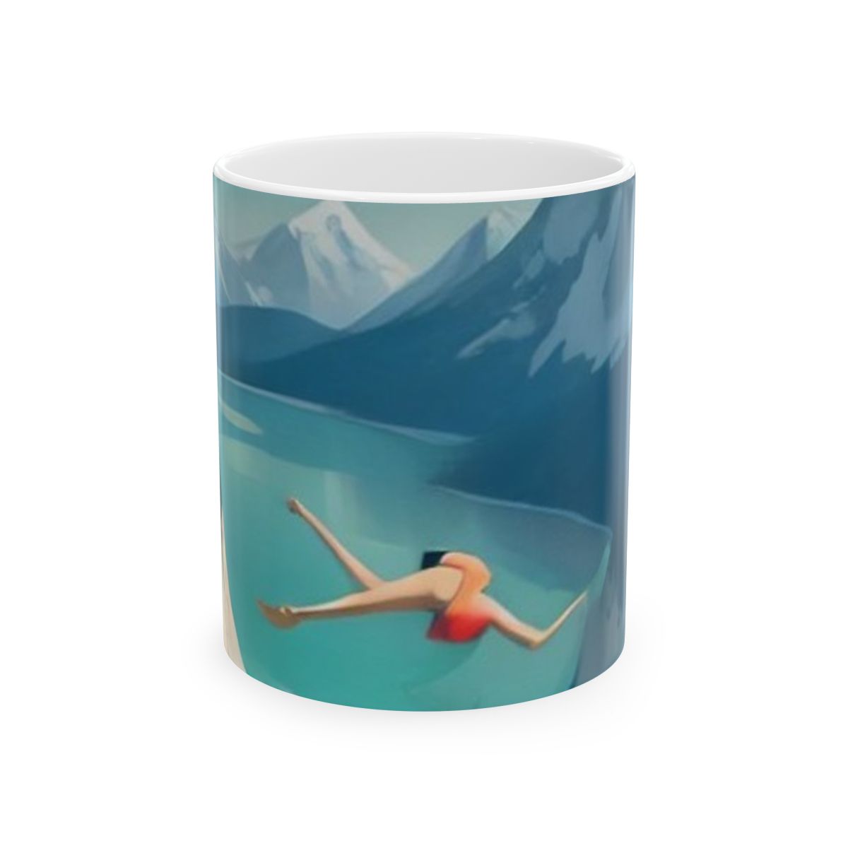 Glacier Cool – Alpine Lake Dive Mug