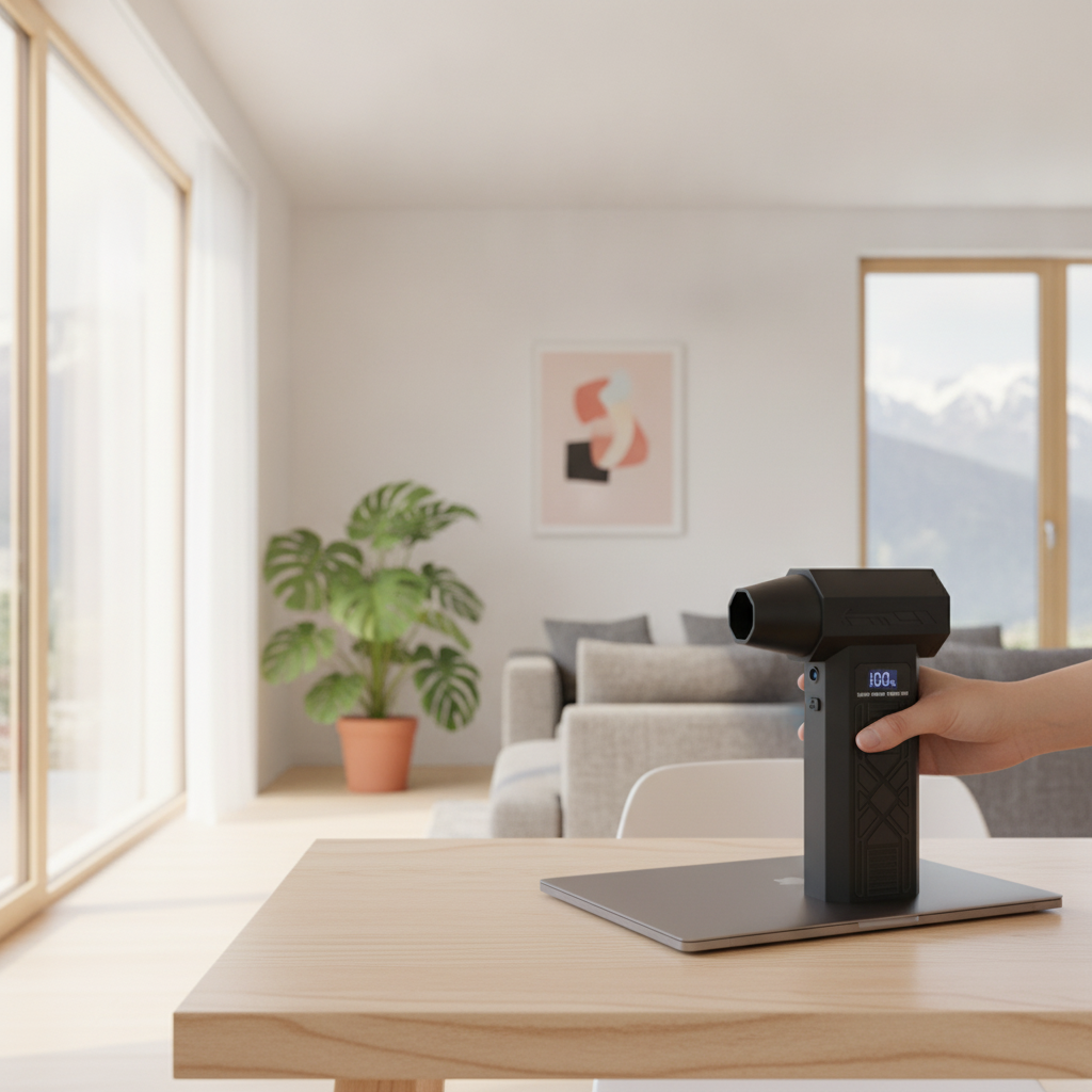 FIRNGOODS Tragbarer kabelloser elektrischer Turbinenbläser für Reinigung und Trocknung — view 2