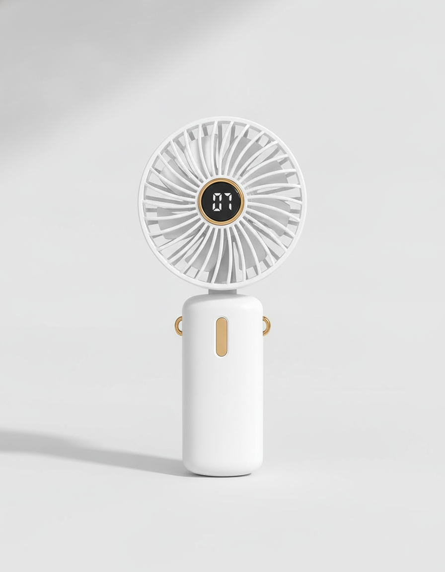 FIRNGOODS Mini Handventilator mit USB-C-Akku