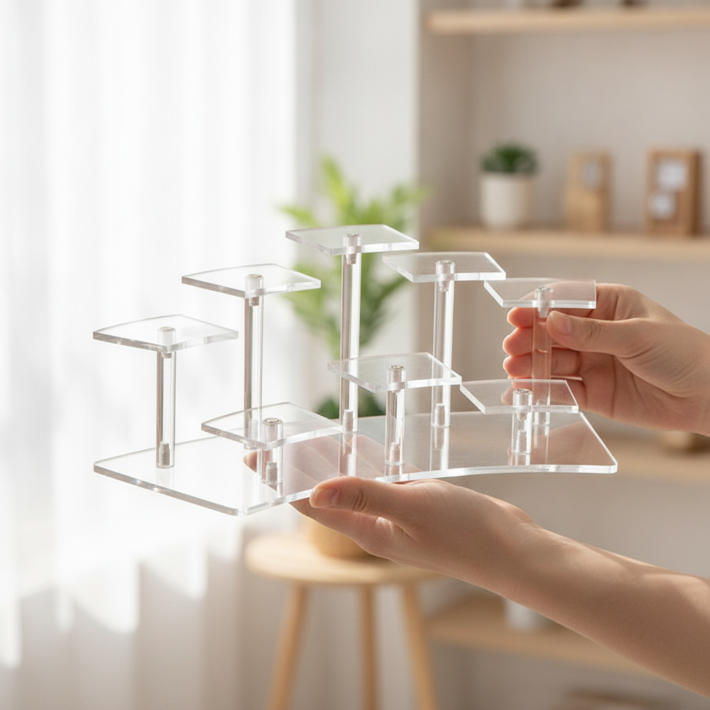 FIRNGOODS Acryl Stufen-Display Vitrine für Figuren & Blind Boxes — view 4