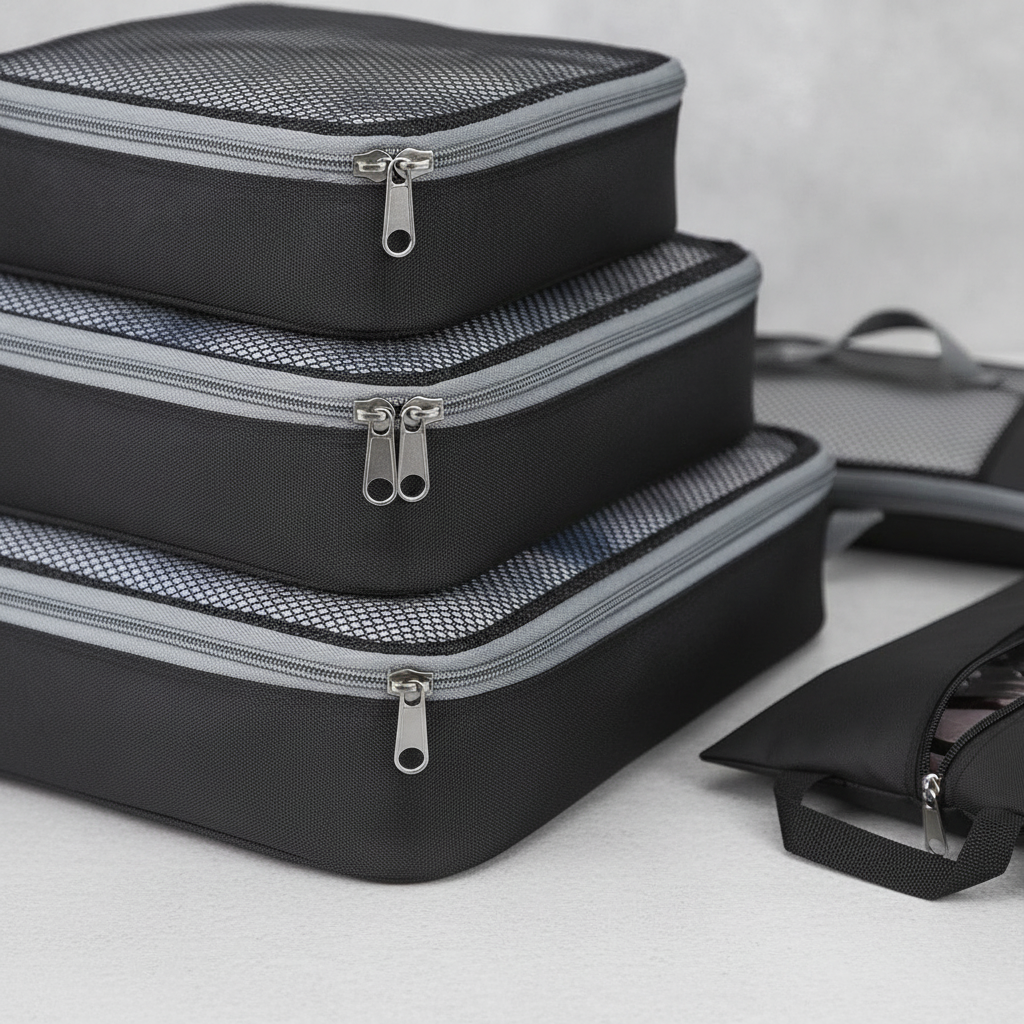FIRNGOODS Kompressions-Packwürfel Set 6-teilig für Reisen — view 3