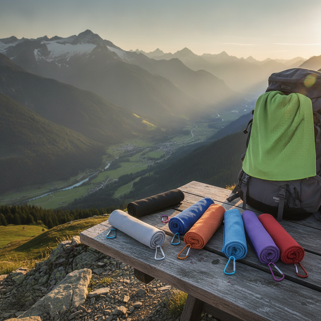 FIRNGOODS Doppellagiges Kühlhandtuch für Sport & Outdoor — view 3