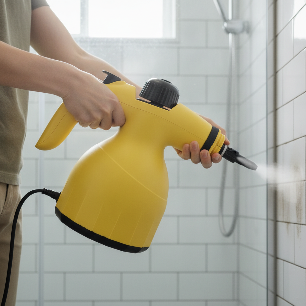 Portable Handheld Steam Cleaner for Fabric, Upholstery, and Hard Surfaces — view 4