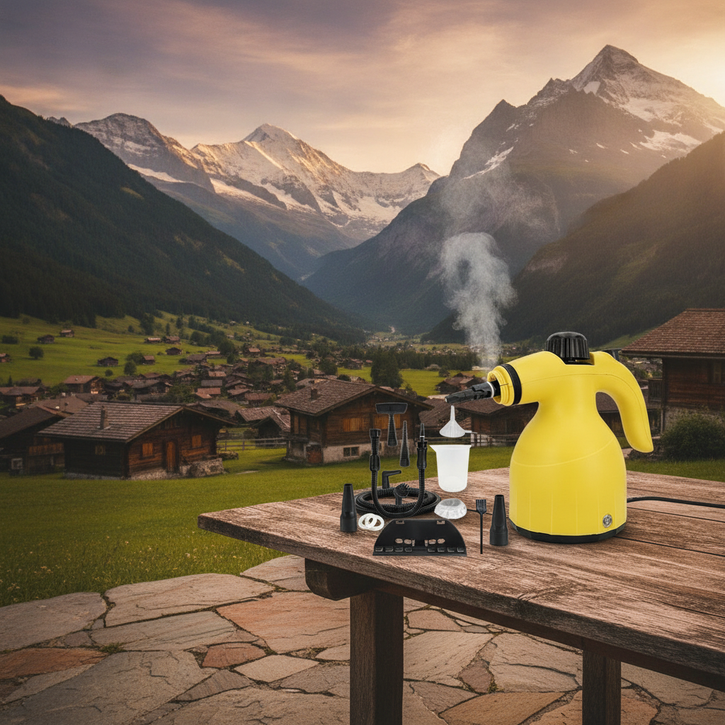 Portable Handheld Steam Cleaner for Fabric, Upholstery, and Hard Surfaces — view 5