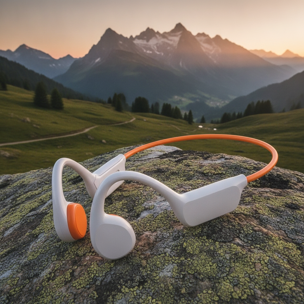 Generic Bone Conduction Bluetooth Sports Headphones with 32GB Storage — view 5
