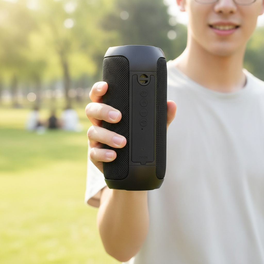 Generic Portable Waterproof Bluetooth Speaker for Home and Outdoor Use — view 3