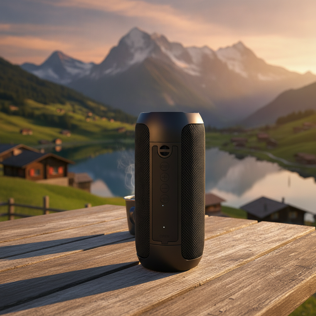 Generic Portable Waterproof Bluetooth Speaker for Home and Outdoor Use — view 4