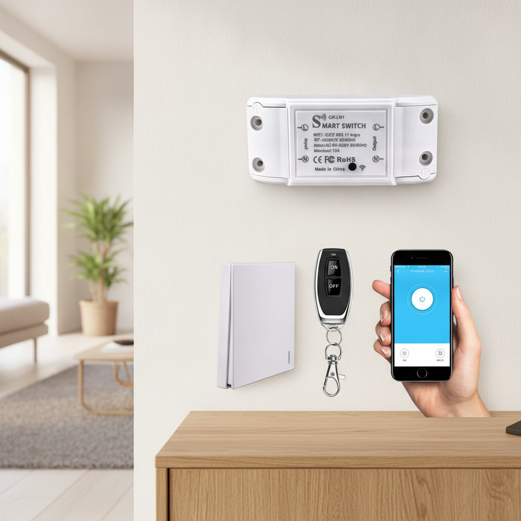 FIRNGOODS Smart Wireless Remote Control Switch Kit für den Hausgebrauch — view 2