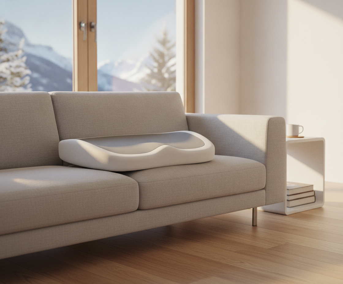 FIRNGOODS Memory Foam Sitzkissen für Auto, Büro und Zuhause — view 2